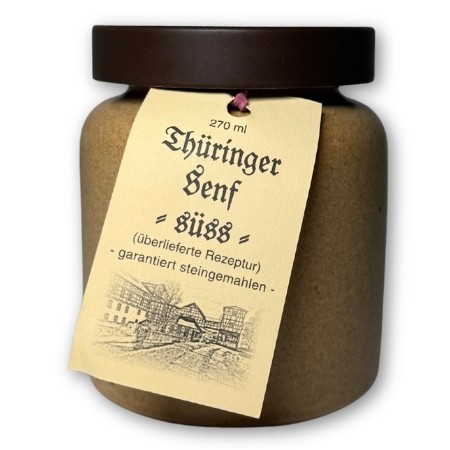 Kleinhettstedt Thür. Senf-Süss 270ml