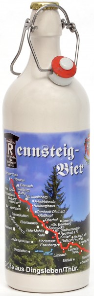 Dingsl. Rennsteig-Bier 0,75l Ton