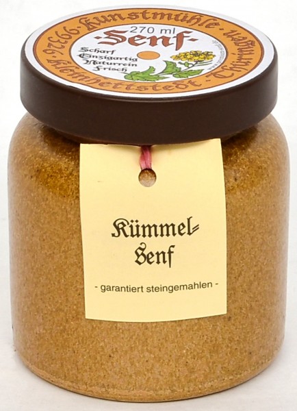 Kleinhettstedt Kümmel-Senf 270ml