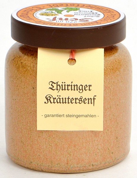 Kleinhettstedt Thür. Kräuter-Senf 270 ml