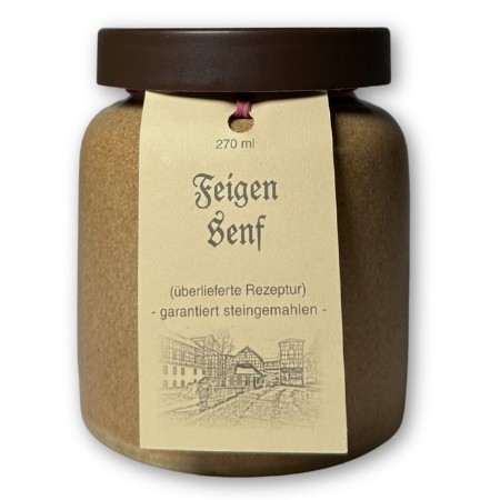 Kleinhettstedt Feigen Senf - 270 ml