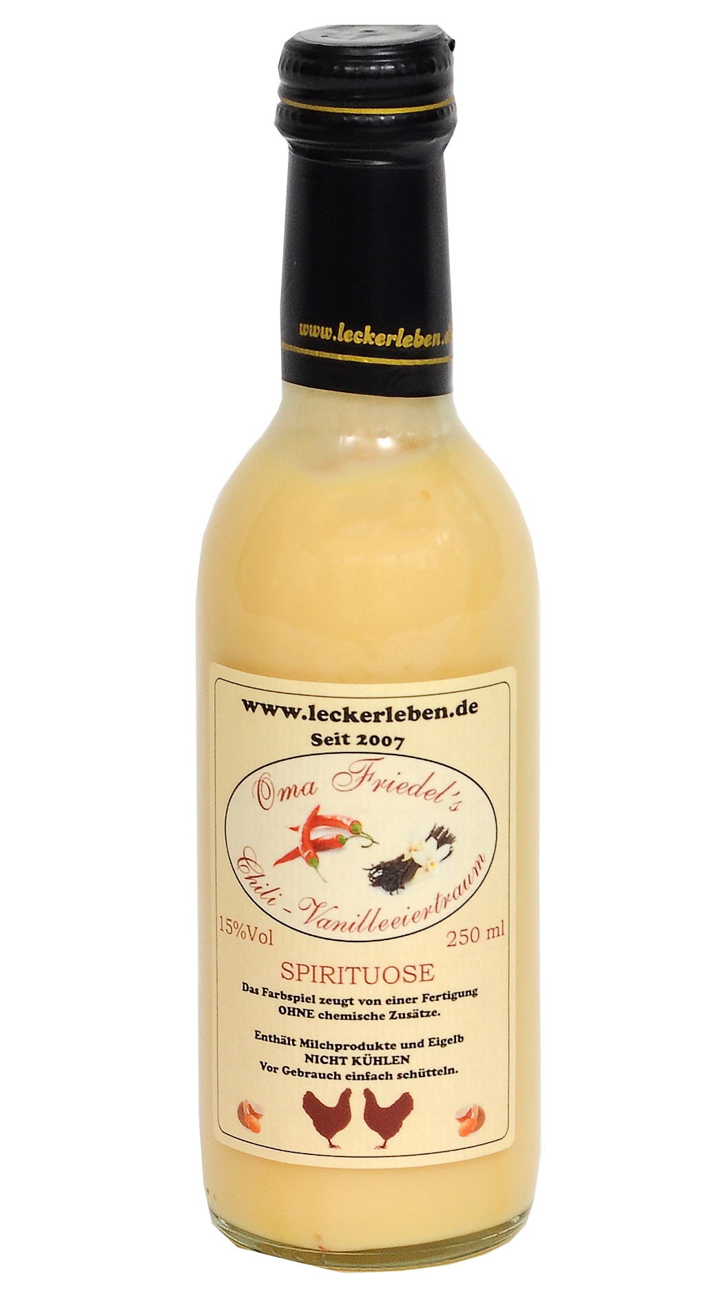Oma Friedel&amp;#39;s Chili-Vanille 200ml | Eierlikör | thueringer ...