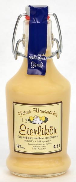 Frantz Eierlikör 0,2l Bügel