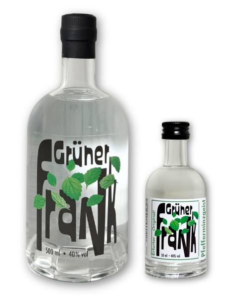 Grüner Frank - Pfefferminzgeist