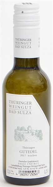 Bad Sulza Gutedel trocken 0,25l