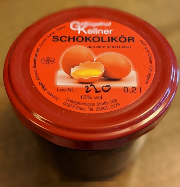 Geflügelhof Kellner Schokolikör zum Löffeln 0,2l