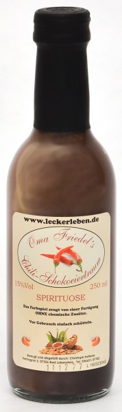 Oma Friedel's Chili-Schoko 200ml