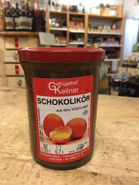 Geflügelhof Kellner Schokolikör zum Löffeln 0,35l