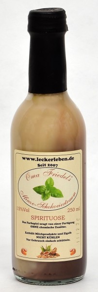 Oma Friedel's Minze-Schokoeiertr. 200ml
