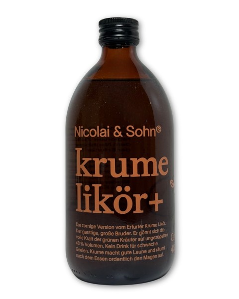 Nicolai & Sohn Krume+ Likör 48% Vol.